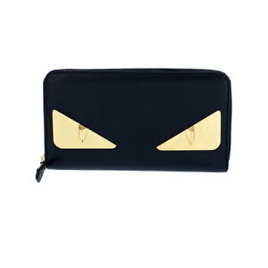 Fendi Bag Bugs Round Zip Long Wallet